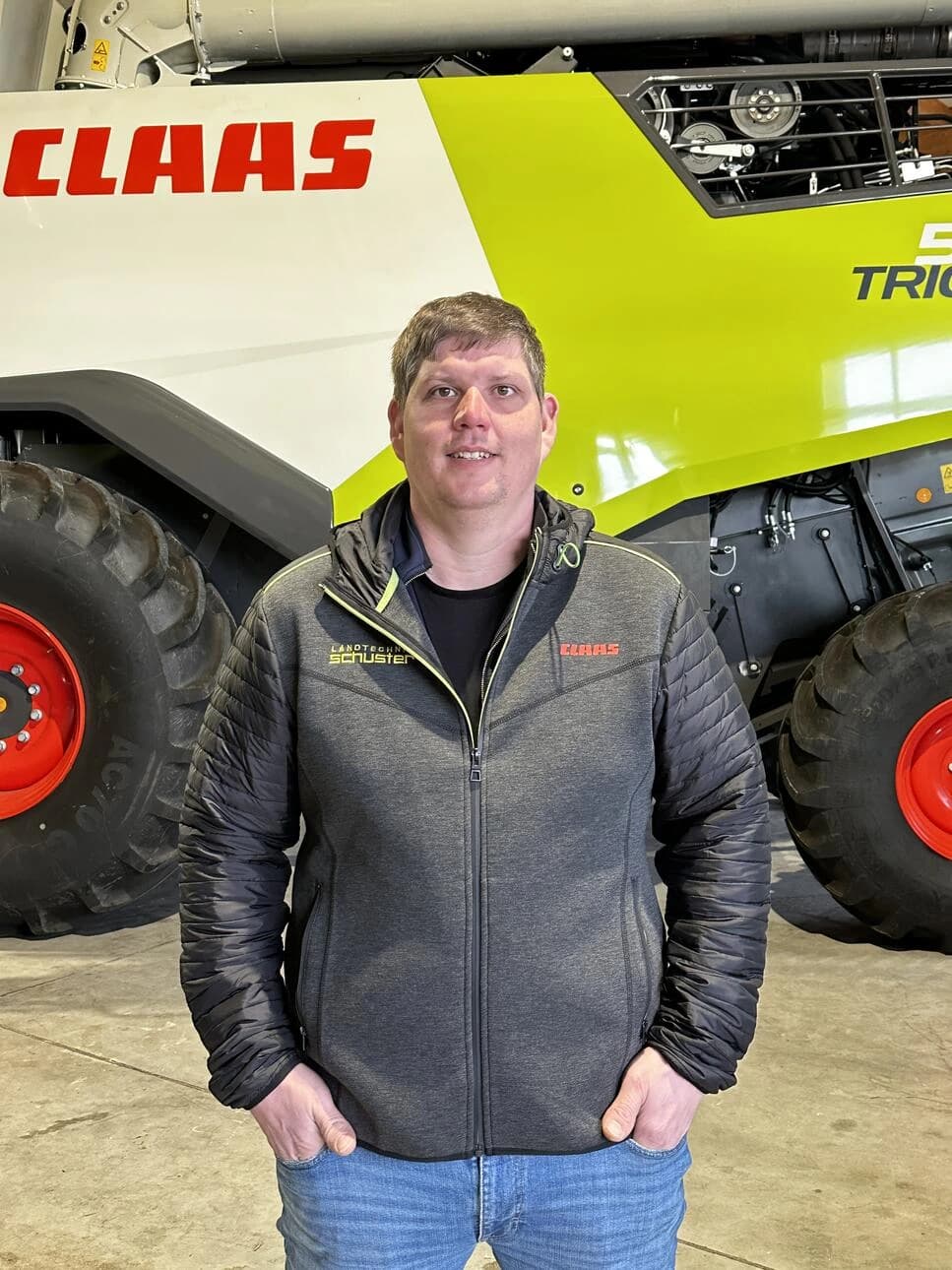 Lukas Holzinger, Gebietsverkäufer bei Landtechnik Schuster