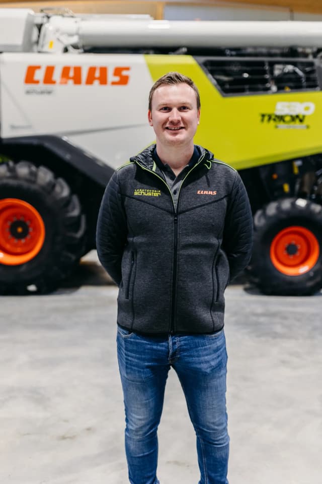 Bernhard Labner, Landtechnik Schuster, Mähdrescher Verkauf, persönliche Beratung