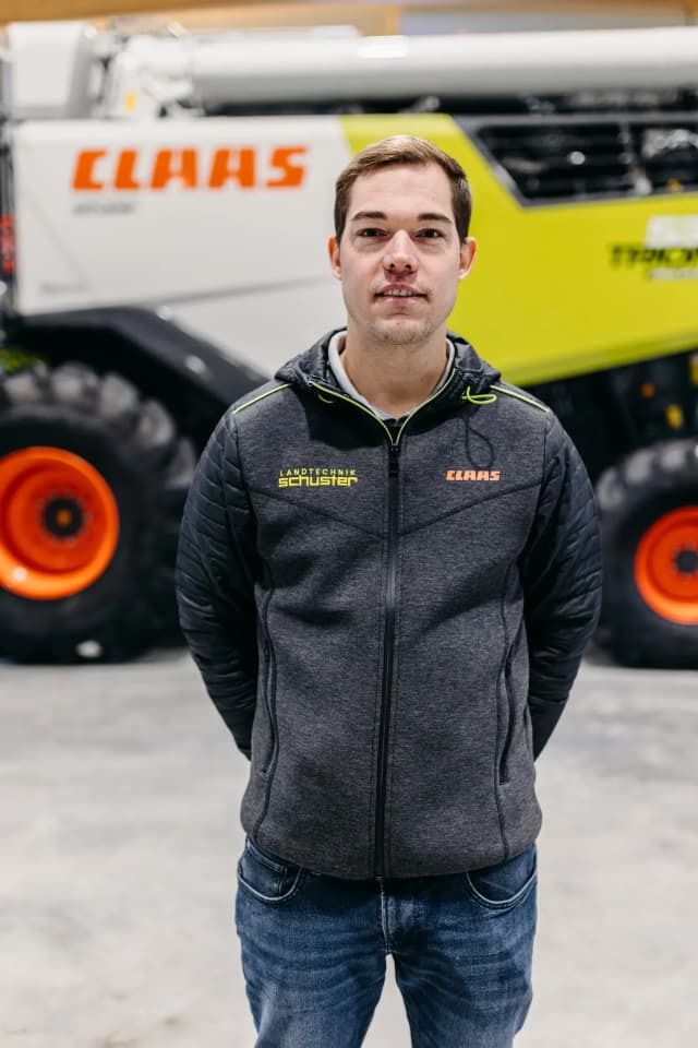 Thomas Schuster, Geschäftsführung bei Landtechnik Schuster, persönliche Betreuung